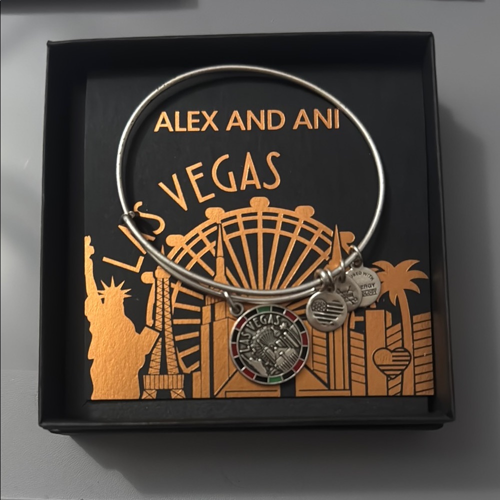 Alex and Ani Las Vegas Charm Bracelet
